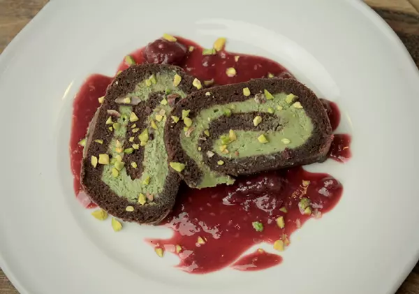 Girella cioccolato e pistacchio Trattoria Fontebuona a Mugello - Cucina tipica Mugellana